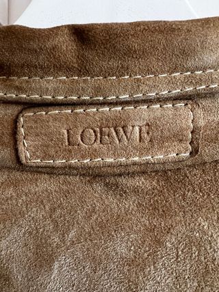Chaqueta ante Loewe Hombre Marrón