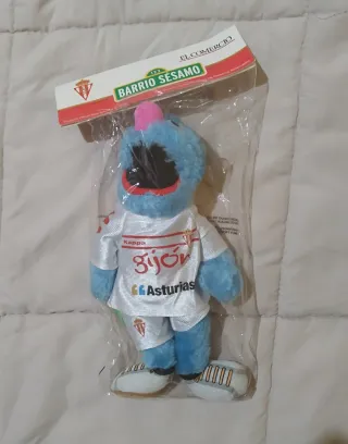 Peluche Coco Barrio Sésamo Sporting Gijón