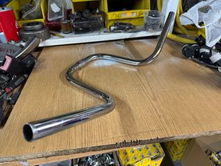 Manillar Chopper Moto/Bici Cromado