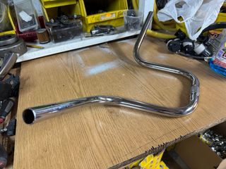 Manillar Chopper Moto/Bici Cromado