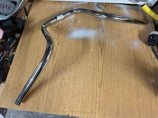 Manillar Chopper Moto/Bici Cromado