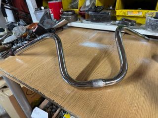 Manillar Chopper Moto/Bici Cromado