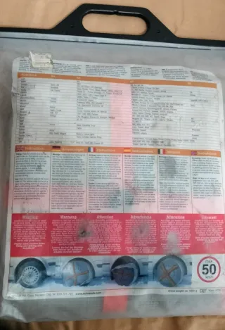 Fundas Antideslizantes Autosock para Neumáticos