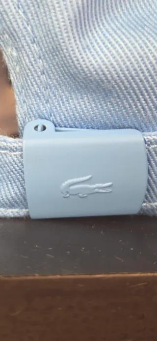 Boné Lacoste Unisex Croc Logo Azul