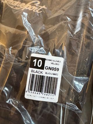 Guantes Boxeo Leone 1947 Black Edition