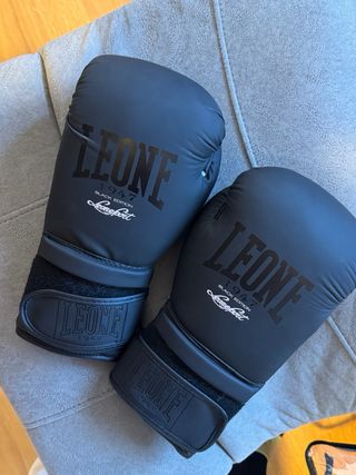 Guantes Boxeo Leone 1947 Black Edition