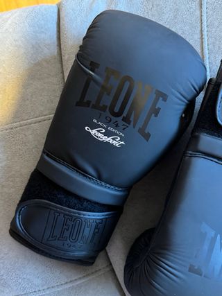 Guantes Boxeo Leone 1947 Black Edition