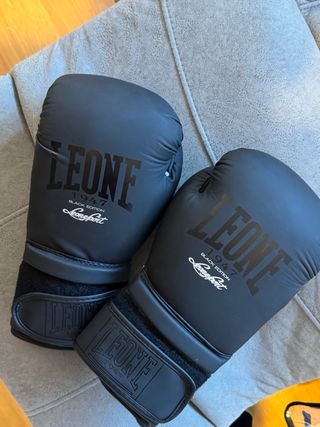 Guantes Boxeo Leone 1947 Black Edition