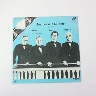LASERDISC THE LASALLE QUARTET PERFORM RAVEL BERG