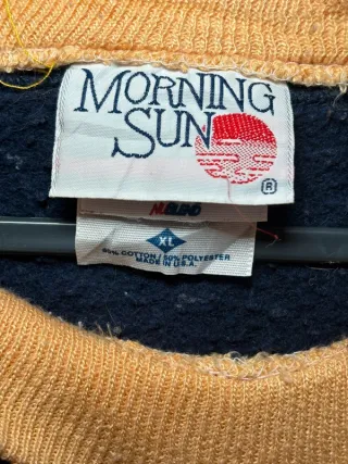 Felpa Vintage Morning Sun Made in USA