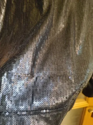 Chaqueta brillante talla M