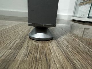 Mesa moderna cristal templado y metal