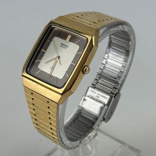 Seiko Seagull 6030-5490 Square Dorado Dial Quartz