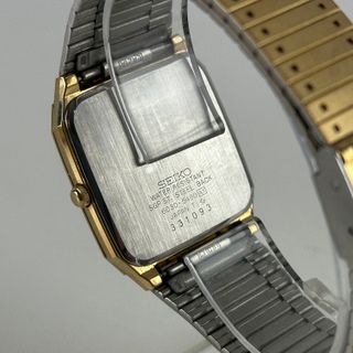 Seiko Seagull 6030-5490 Square Dorado Dial Quartz