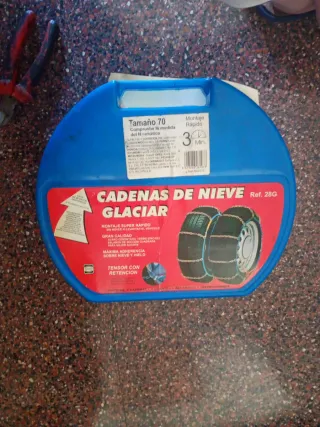 Cadenas de Nieve Glaciar Tamaño 70