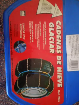 Cadenas de Nieve Glaciar Tamaño 70