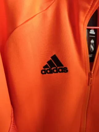 Chaqueta Adidas Real Madrid Naranja Talla M