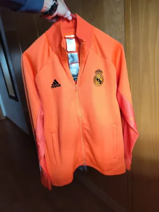 Chaqueta Adidas Real Madrid Naranja Talla M