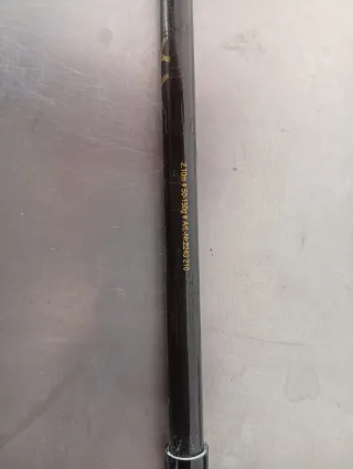 Caña de spiniss y Blas bass