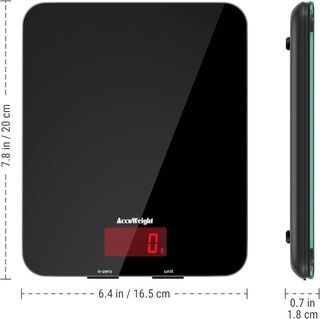 Báscula de cocina hasta 5kg Accuweight