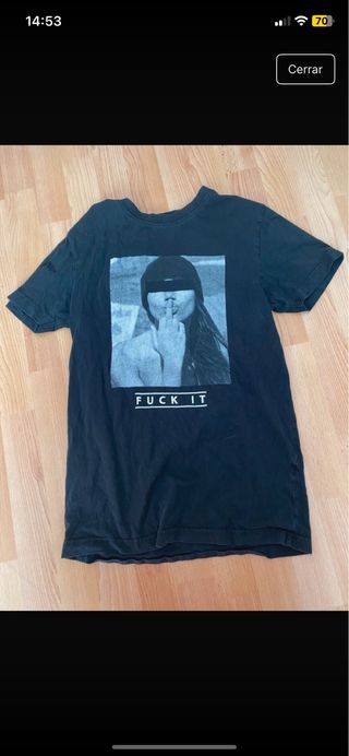 Camiseta FUCK IT Talla M