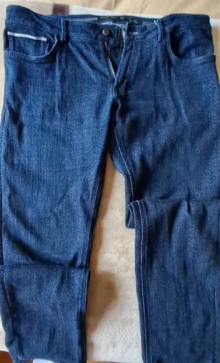 Pantalón vaquero Massimo Dutti azul Talla 34