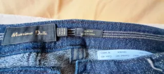 Pantalón vaquero Massimo Dutti azul Talla 34