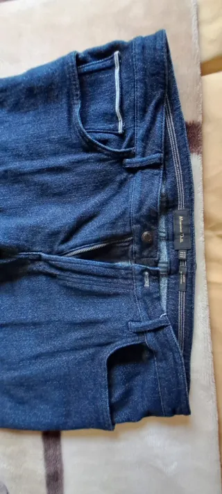 Pantalón vaquero Massimo Dutti azul Talla 34