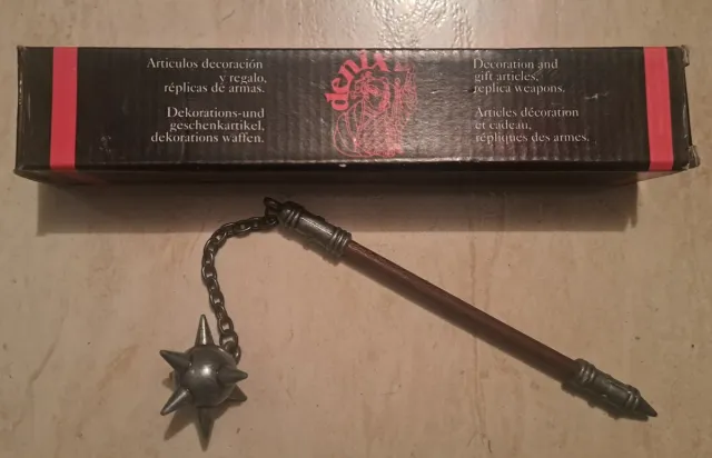 Mangual medieval con cadena