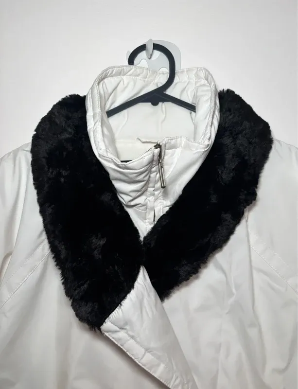 Giacca Ossi Skiwear bianca donna