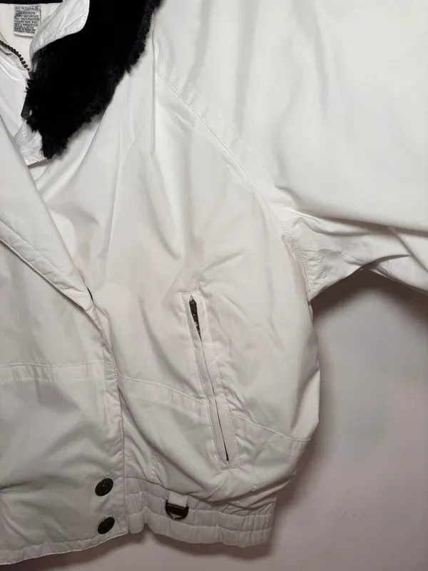 Giacca Ossi Skiwear bianca donna