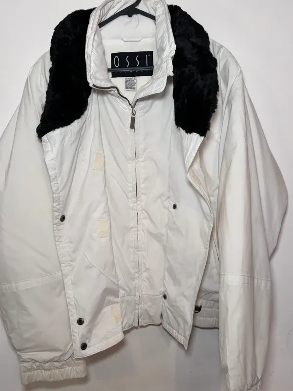 Giacca Ossi Skiwear bianca donna