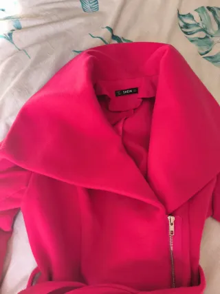 Chaqueta fucsia abrigadita talla S