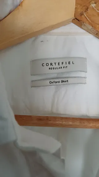 Camisa Cortefiel Joven Blanca