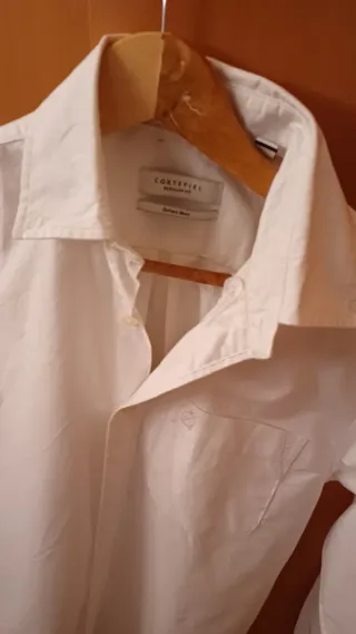 Camisa Cortefiel Joven Blanca