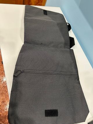 Bandolera Negra y Gris