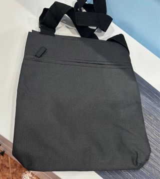 Bandolera Negra y Gris