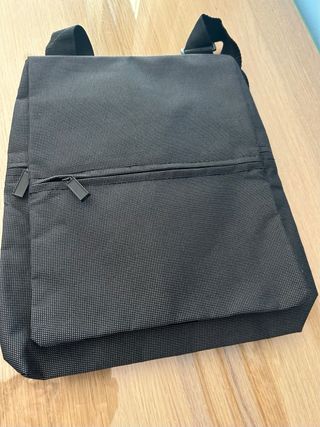 Bandolera Negra y Gris