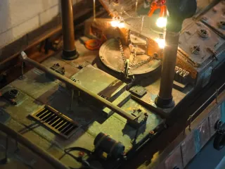 Barco madera y cobre.   No hago  envíos