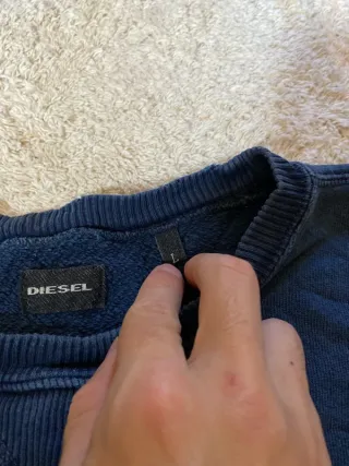 Sudadera Diesel Only the Brave Azul Marino