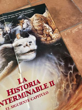 LA HISTORIA INTERMINABLE 2 POSTER ORIGINAL ESTRENO