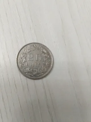 Moneta 2 Franchi Argento