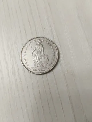 Moneta 2 Franchi Argento