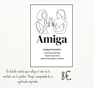 Lámina personalizada para regalar está navidad