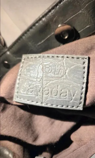 Bolso Dayaday Ante y Punto Mujer Gris