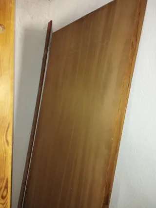 Puertas de madera sin tratar x5