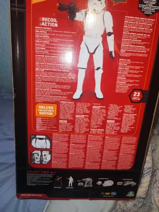 Figuras Star Wars Darth Vader y Stormtrooper