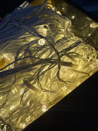 Luci di Natale Bianche e Gialle