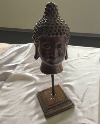 Testa di Buddha in porcellana