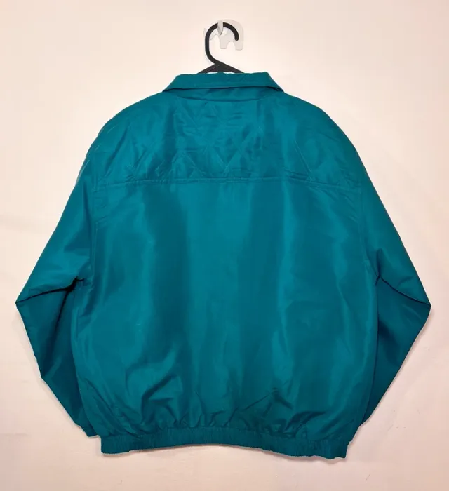 Bomber vintage anni '80 trapuntato spalline